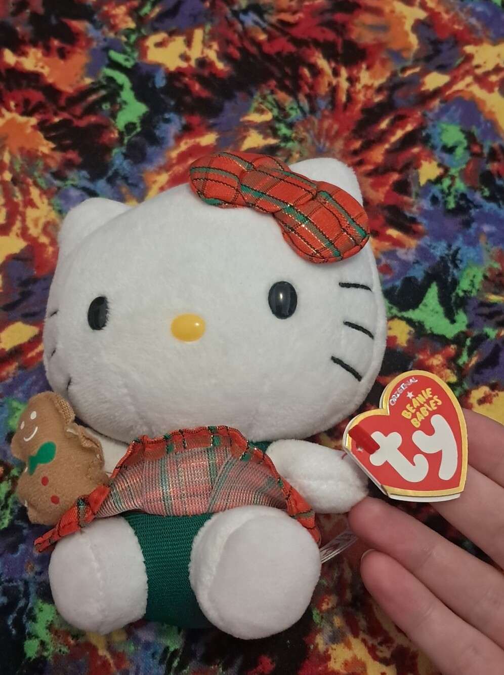 NWT Ty Hello Kitty Christmas Plush